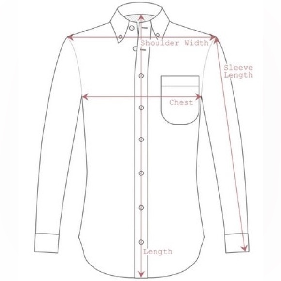 Men's Regular Fit Button Down Dress Shirt Blue and White Nordstrom - Picture 9 of 9